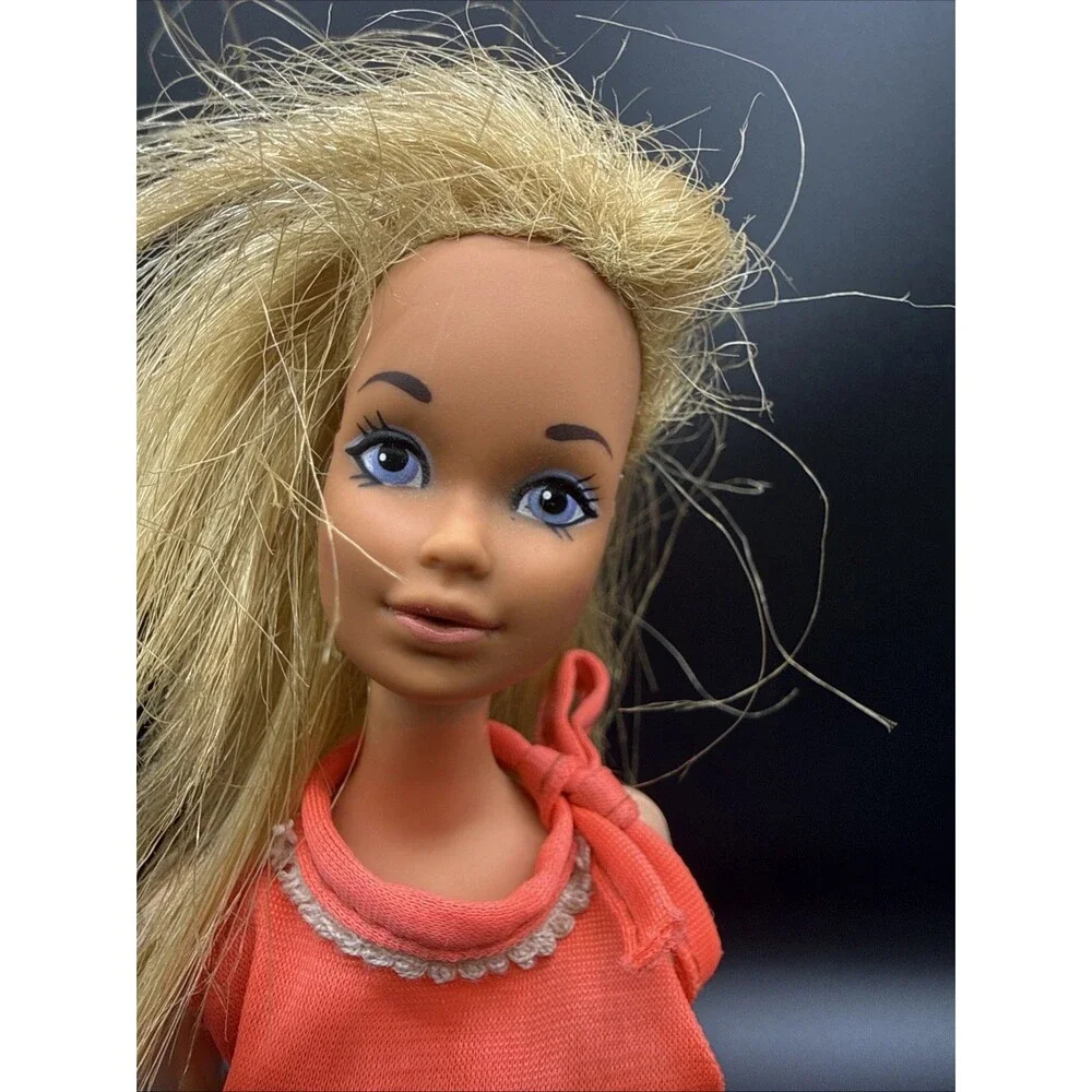 Vtg 1979 Bendable Barbie Made In Philippines